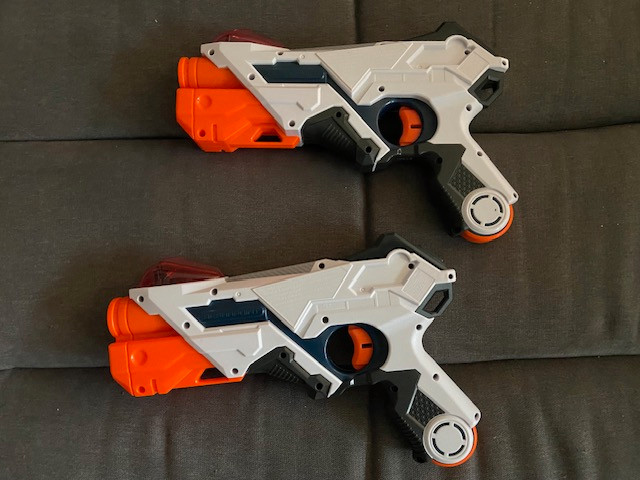 2 Nerf Laser Pro Ops Pro guns in Toys & Games in Markham / York Region - Image 2