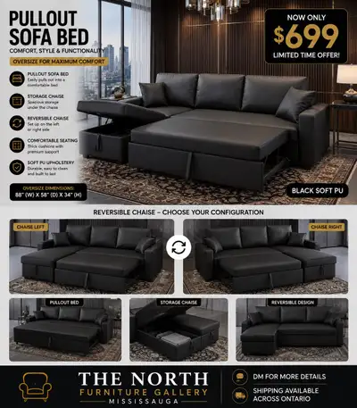 Leather Sectional Sofa on sale ‼️‼️ , View more