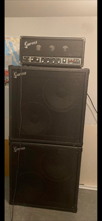 Garnet Pro 600 ‘SUPER’ with Two Cabs, 14’Marsl Speakers in each