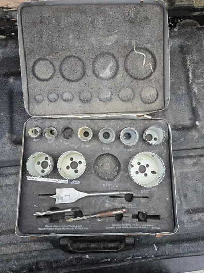older mastercraft hole saw kit, View more