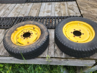 Tires and rims from john deere 4310 