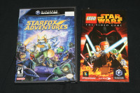 NINTENDO GAMECUBE GAMES - LEGO STAR WARS, STARFOX ADVENTURES