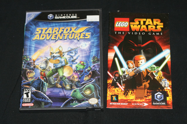 NINTENDO GAMECUBE GAMES - LEGO STAR WARS, STARFOX ADVENTURES in Older Generation in Red Deer
