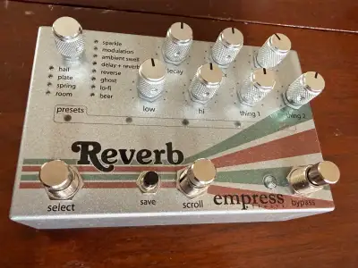 Glorious, rich reverb and many other algorithms. Perfect shape, no box or power. 550. No trades, ple...
