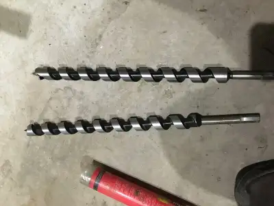 Auger drill bits 1”x18” brand new times 2, View more