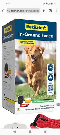 Pet Safe in ground fence transmitter and collar