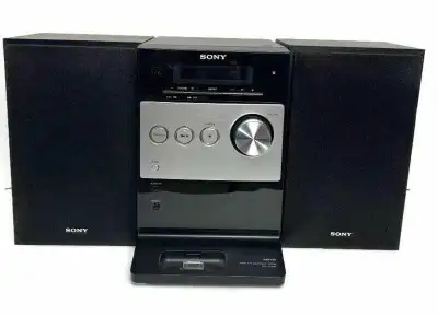 Compact Sony stereo, View more