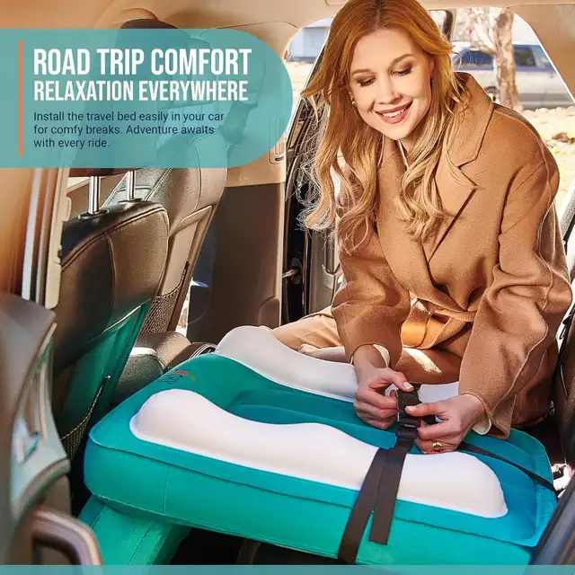 NEW Airplane Bed for Baby; Inflatable, w/ Pump, Belt, Repair Kit in Cribs in Mississauga / Peel Region - Image 6