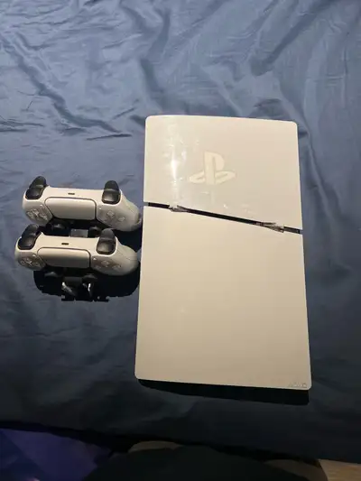 ps5 neuf deux mannette et un chargeur, View more