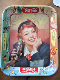 1953 Cabaret Coca-Cola Tray Coke Version Québécoise