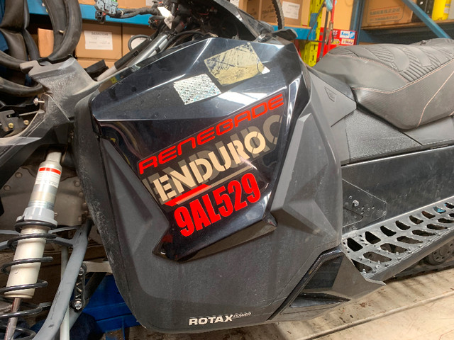 Parting out 2017 Skidoo Enduro 137 renegade 800 Etec in Snowmobiles Parts, Trailers & Accessories in Oakville / Halton Region - Image 3