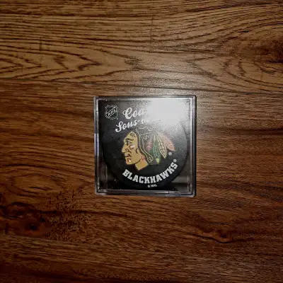 Chicago Blackhawks  Collectible Puck pick up only in st.albert, View more