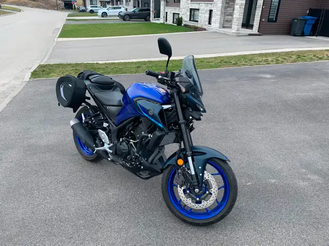 Yamaha MT03 2023 presque neuve $4,900. in Street, Cruisers & Choppers in Rimouski / Bas-St-Laurent - Image 3