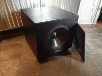 Dahlquist Powered Dual Drivers Subwoofer 12"front + 10"down MINT