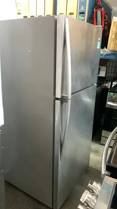 Whirlpool used 30” fridge, View more