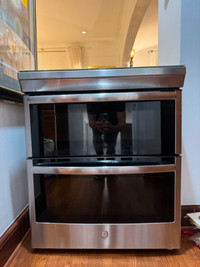 GE Profile - 30” Electric Stove with Double Ovens