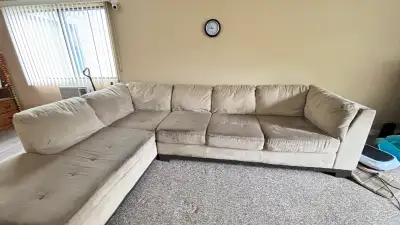 FREE L-SECTIONAL COUCH, View more