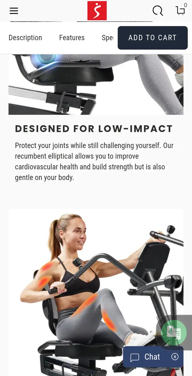 Premium Smart Programmable Elliptical Cross Trainer416442011070638084
