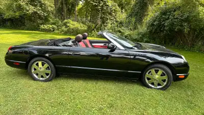 2002 Thunderbird 127,000 miles asking $15,000.00 as is $16,900.00 safetyed OBO Complete with hardtop...