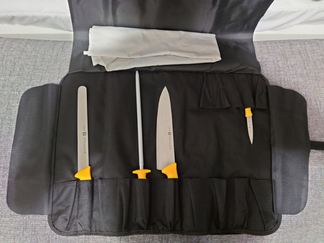 Starter Culinary Knife Roll Set for Students/Novices in Kitchen & Dining Wares in Abbotsford