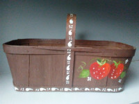 Painted Fruit and Vegetable Baskets