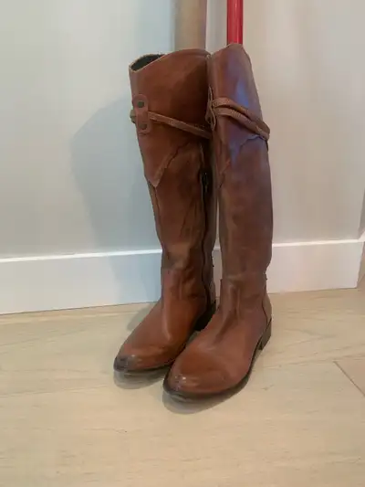 Stampede Full Leather Tall Boots, View more