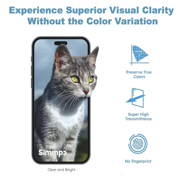Certified Eye Protection Anti Blue Light Screen Protector  in Cell Phone Accessories in Hamilton - Image 6