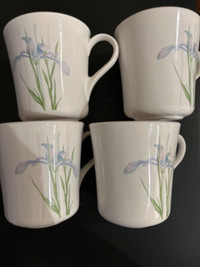 Corelle Shadow Iris Mugs…4 New