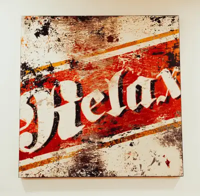 Vintage Rustic Red and White Wall Art, View more