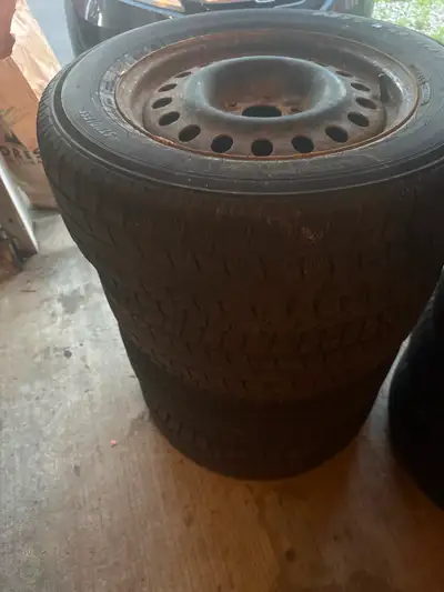 Winter tires 235 65 17 for sale $350 or best offer located in Orleans