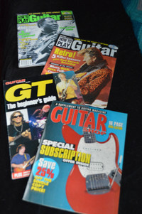 PRICE DROP*** Bonus Mags that came with Various Guitar Mags!