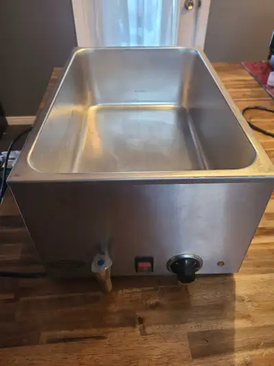 GFW-100D Electric Food Warmer with drain, stainless steel, View more
