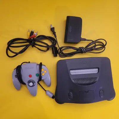 I'm selling this Nintendo 64 Console along with a grey controller. It contains an expansion pack It'...