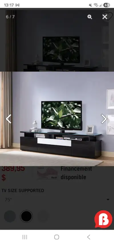 Meuble télévision, View more