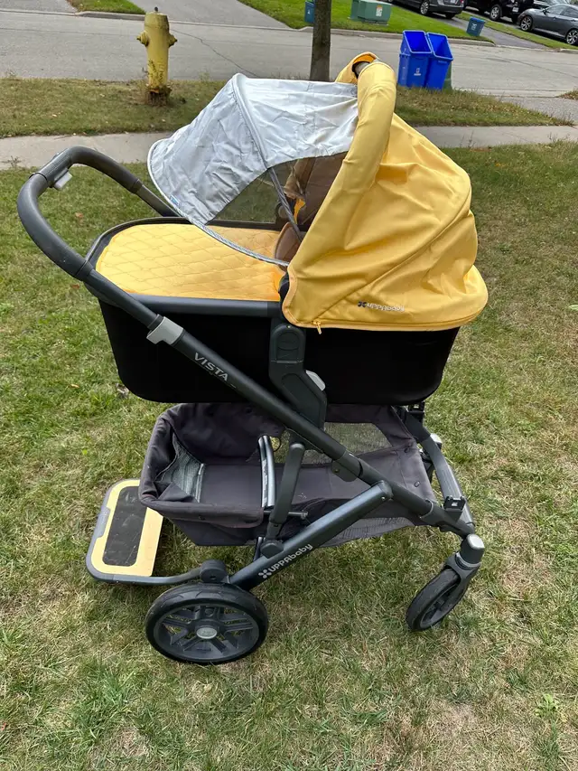 2018 Uppababy Vista Modular/Double Stroller in Strollers, Carriers & Car Seats in Oshawa / Durham Region - Image 6
