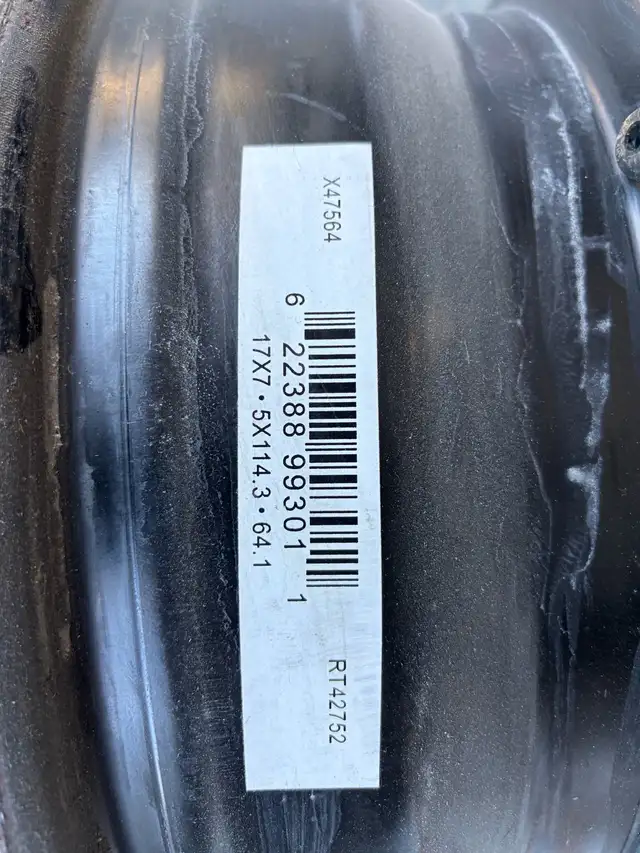 17 inches wheel 5x114.3 | Tires & Rims | Calgary | Free local ...