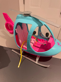 Barbie helicopter 