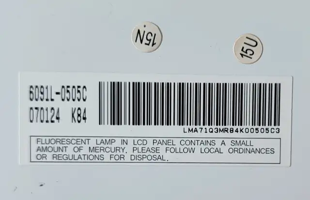 LG PHILIPS LCD SCREEN/DISPLAY LP141WX1 DELL LATITUDE D620 in System Components in Laval / North Shore - Image 5