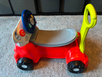 Fisher Price Infant Walker and Toddler Ride-On Car