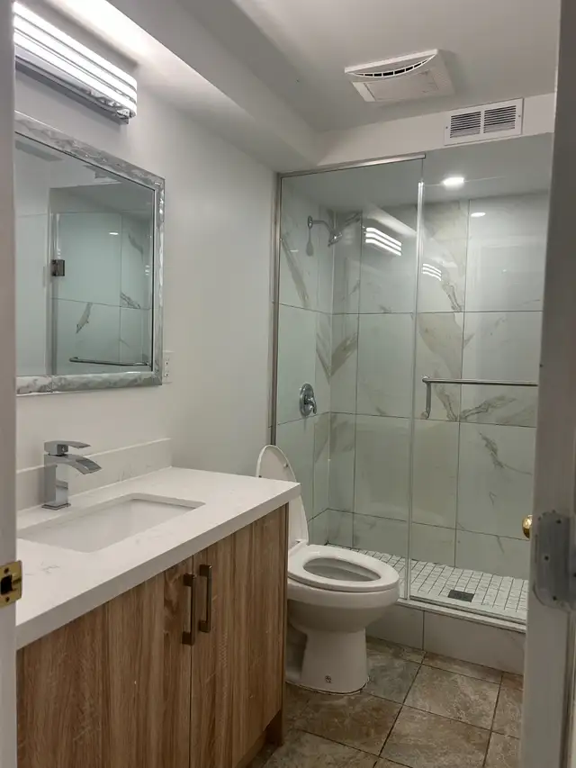 Newly Renovated Basement for Rent in Long Term Rentals in Mississauga / Peel Region - Image 5