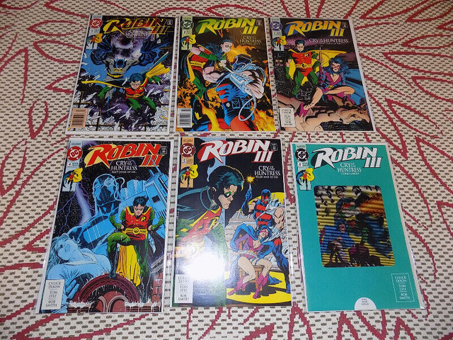 ROBIN 3 CRY OF THE HUNTRESS #1 - 6, COMPLETE SET, DC COMICS, NM in Comics & Graphic Novels in Hamilton