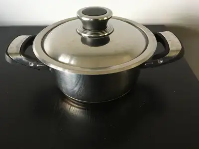 STAINLESS STEEL POT with LID, View more