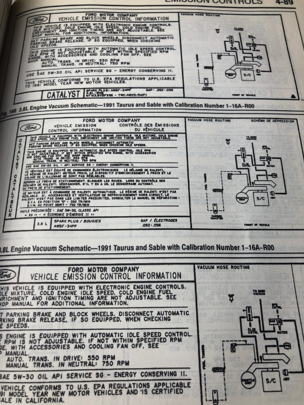 1986 - 1995 CHILTON FORD TAURUS MERC SABLE REPAIR MANUAL #M0067 in Textbooks in Edmonton - Image 4