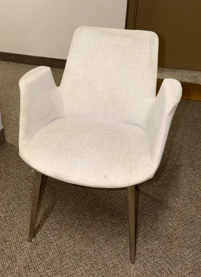 Upholstered Accent Chair with Arms, View more