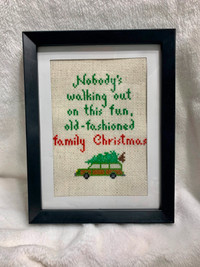 National Lampoon's Christmas Vacation Cross Stitch