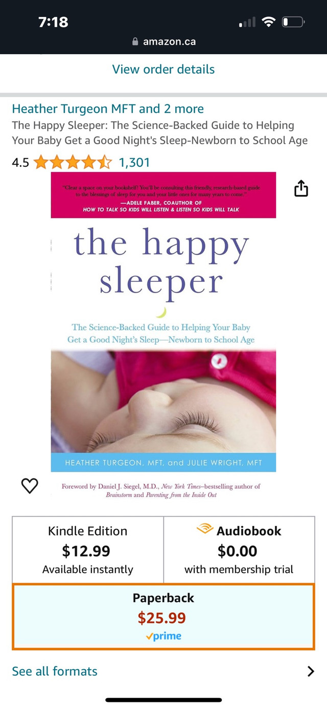 The happy sleeper book in Textbooks in Gatineau - Image 3