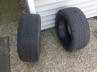 235/40/19 Continental Contact tires Pair only