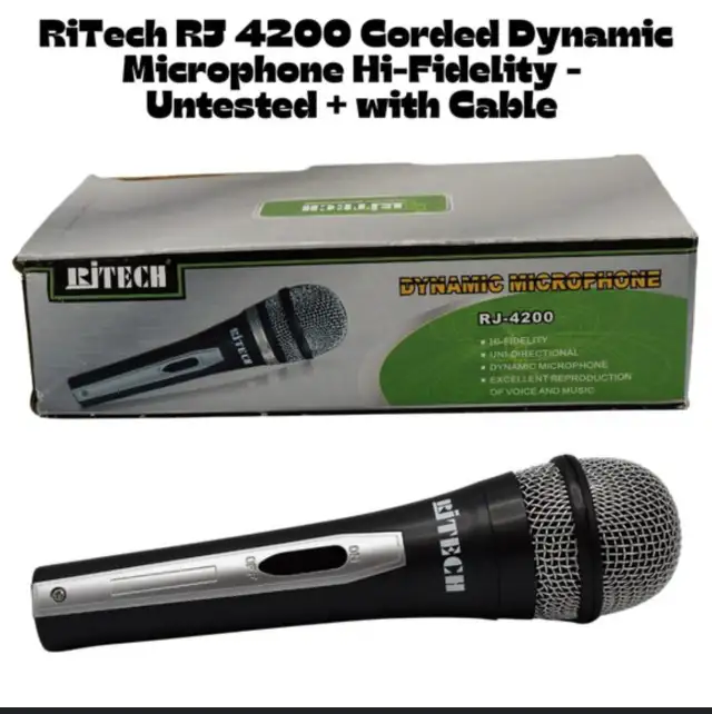 TOSING 008 KARAOKE WIRELESS MICROPHONE in Pro Audio & Recording Equipment in Barrie - Image 6