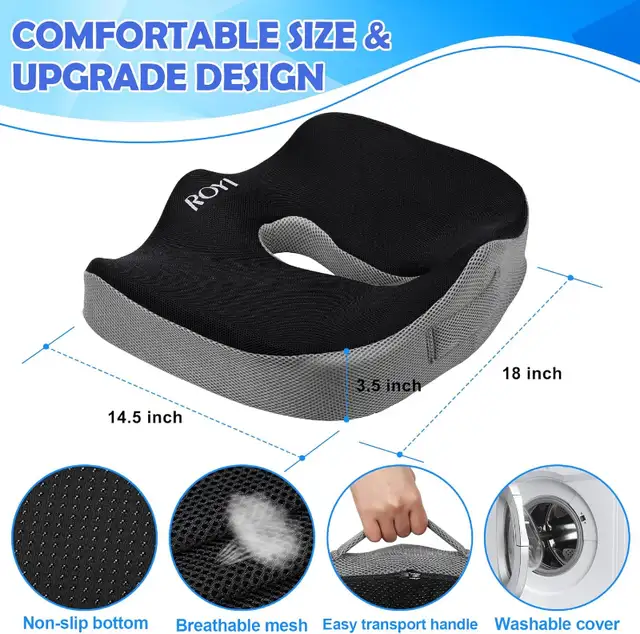 Memory Foam Seat Chair Cushion in Chairs & Recliners in City of Montréal - Image 3