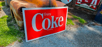 Vintage  coke sign